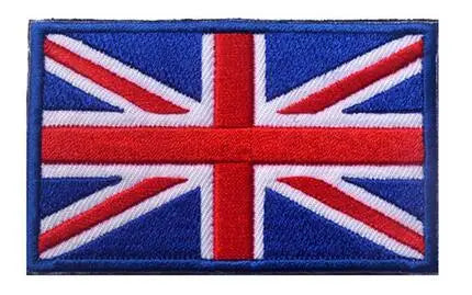 PATCH MILITAIRE - DRAPEAU BRODÉ