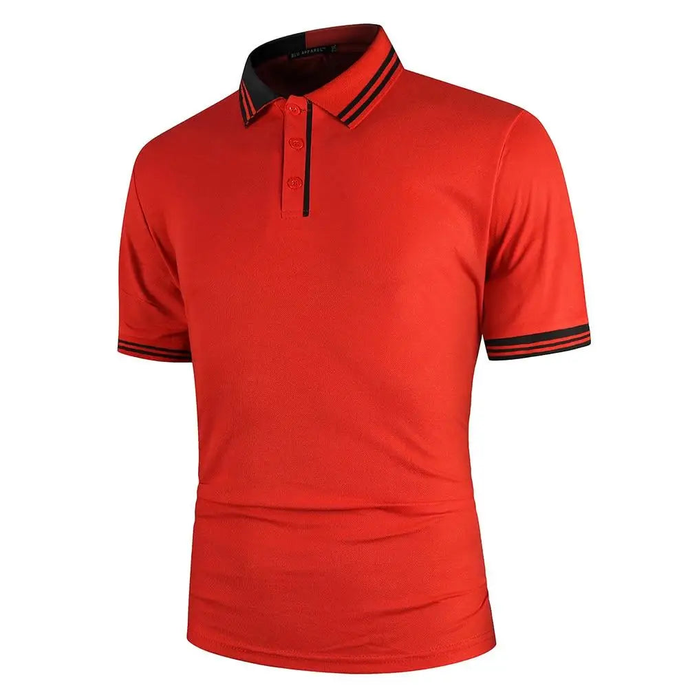 Polo bleu marine homme