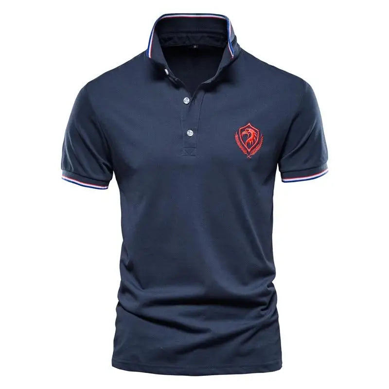 Polo bleu marine militaire