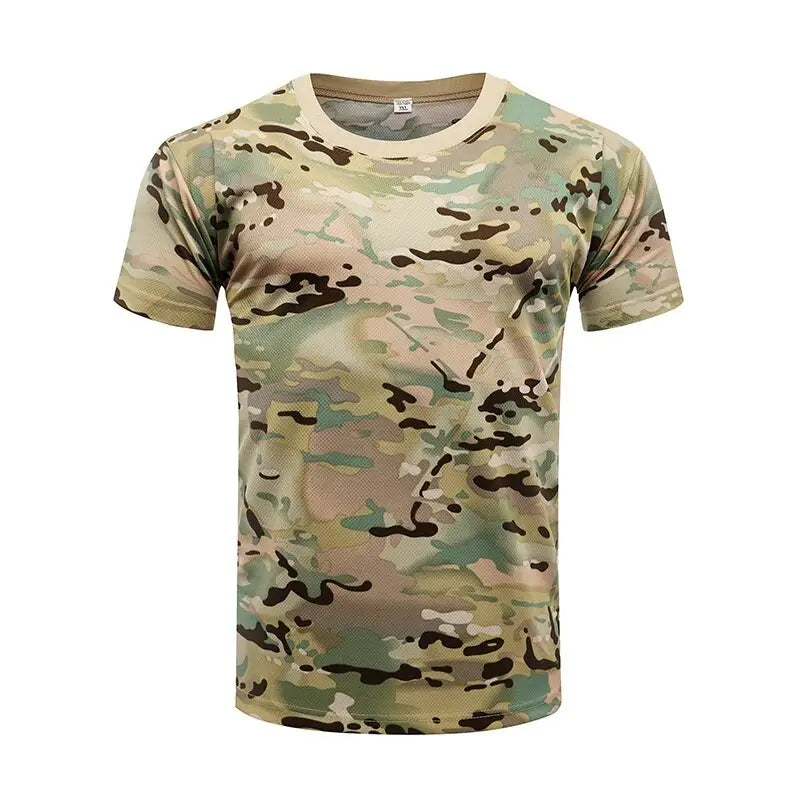 T-shirt militaire homme camouflage