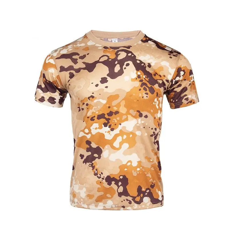 T-shirt militaire homme camouflage