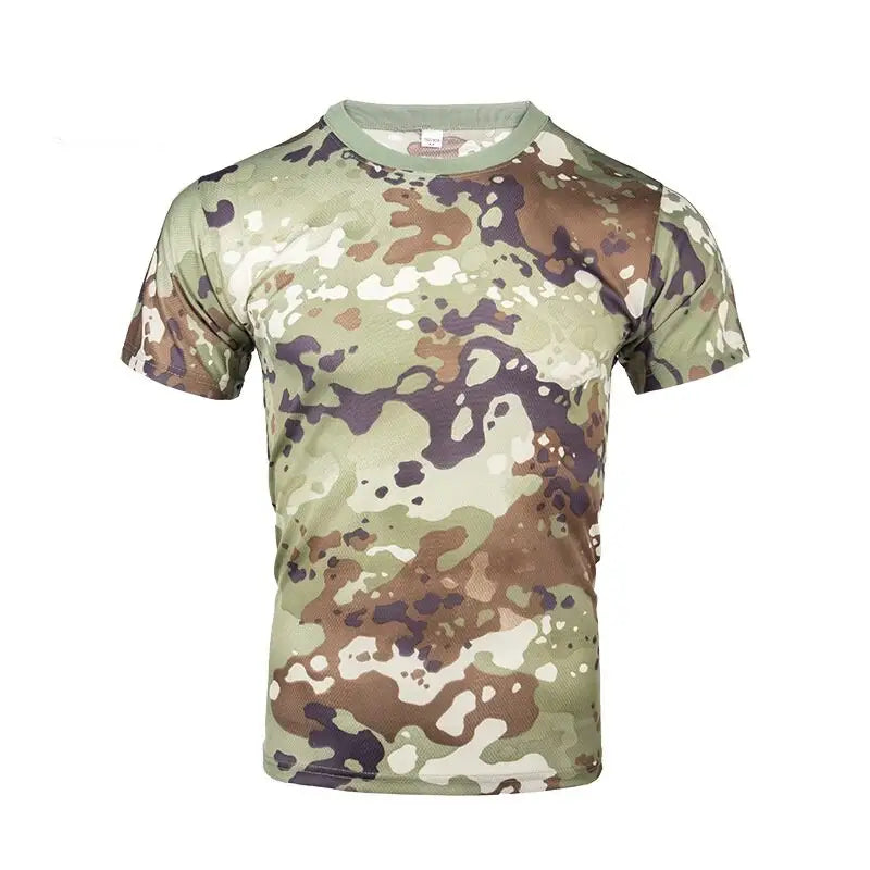 T-shirt militaire homme camouflage
