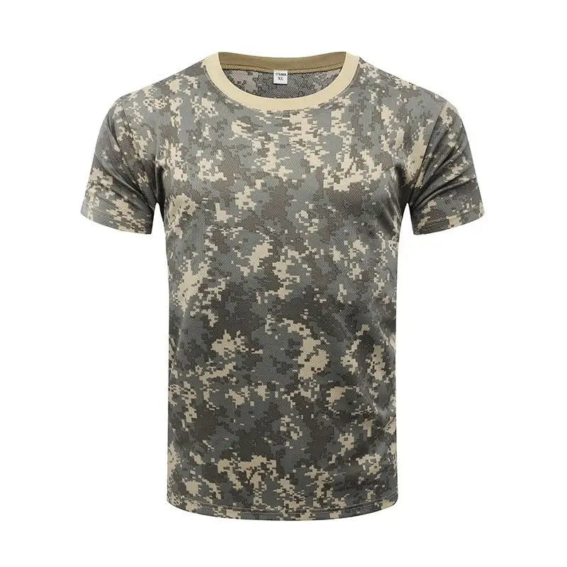 T-shirt militaire homme camouflage