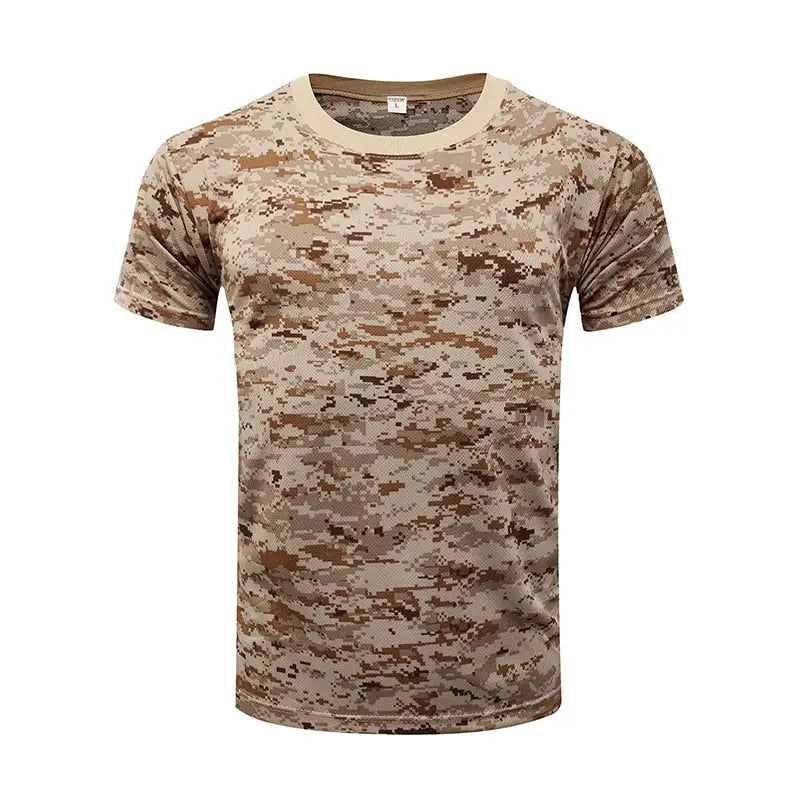 T-shirt militaire homme camouflage