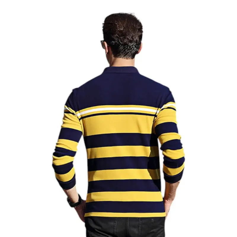 Polo style marin