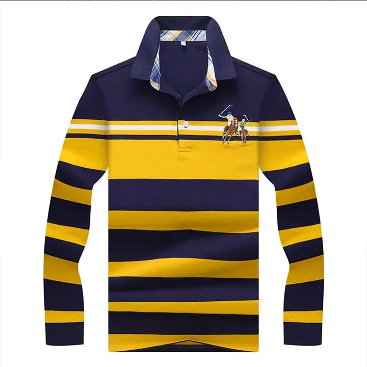 Polo style marin