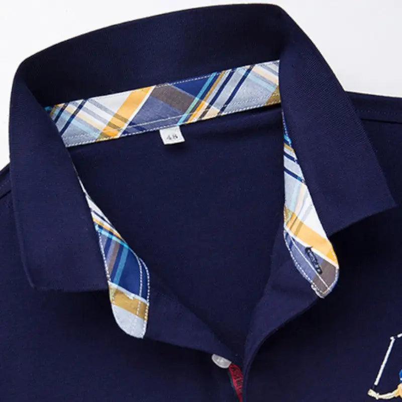 Polo style marin
