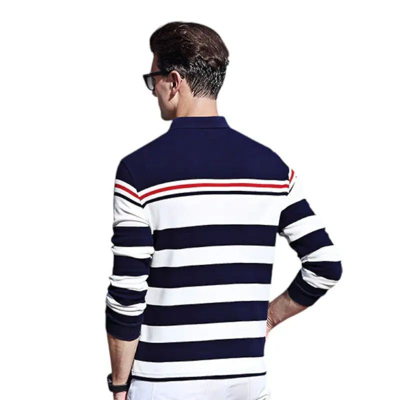 Polo style marin