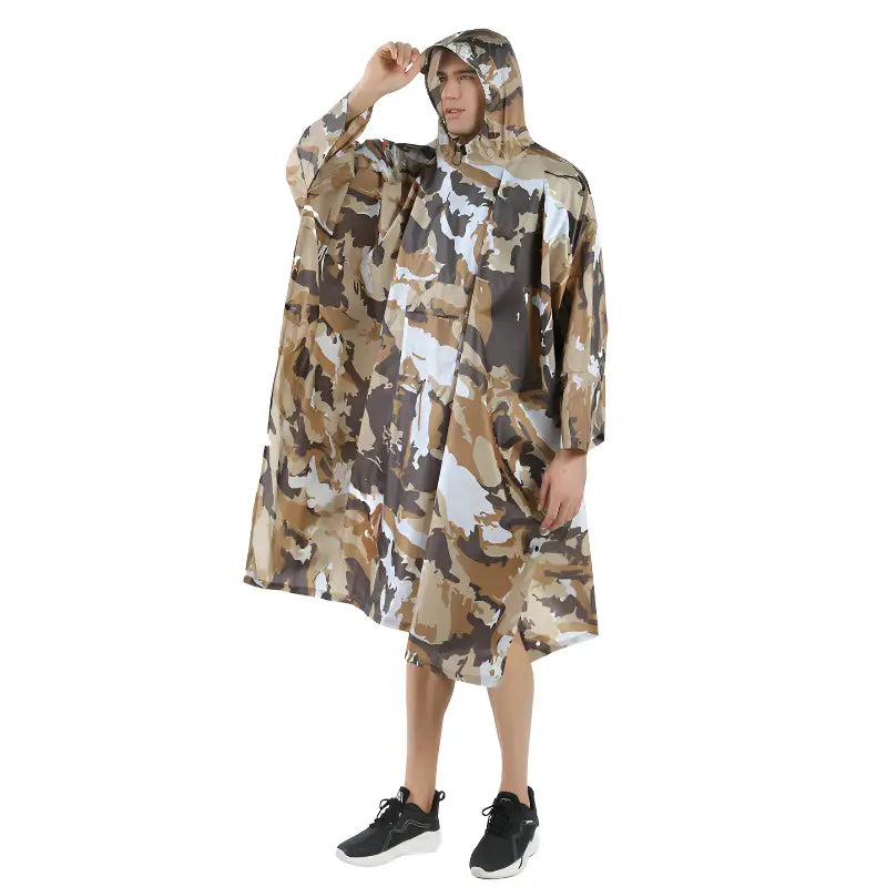 Poncho camouflage