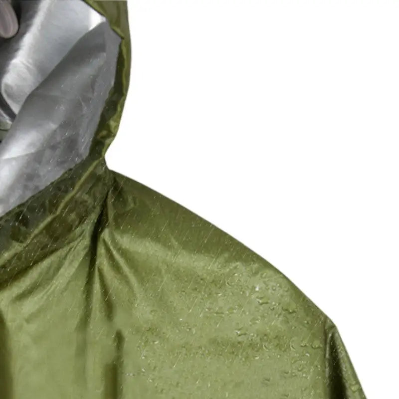 Poncho épais randonnée