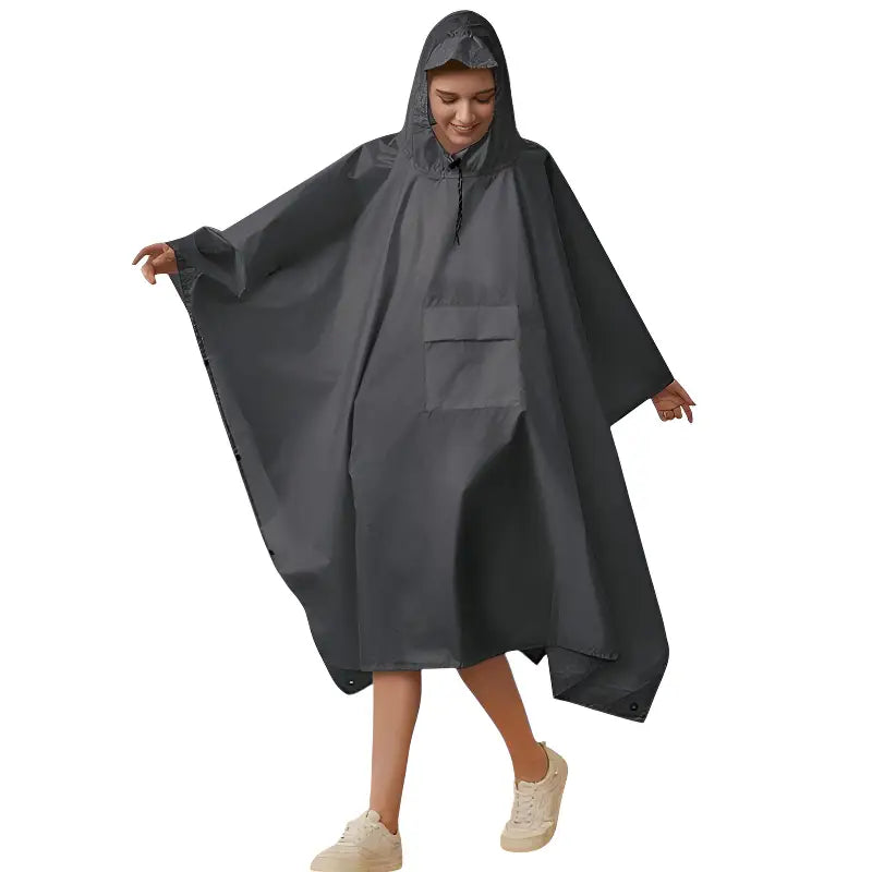 Poncho sans manche randonnée