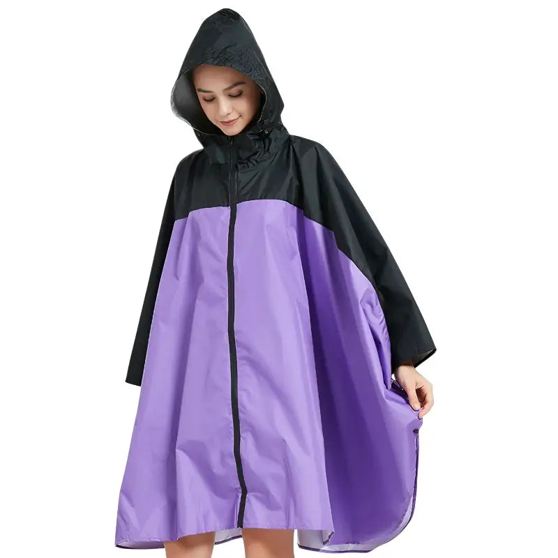 Poncho pluie femme ample