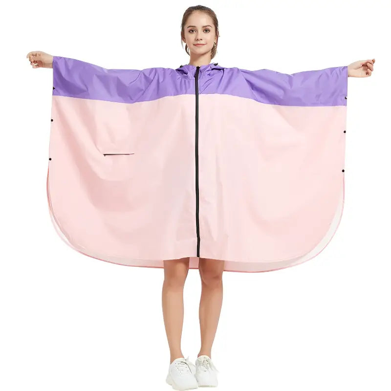 Poncho pluie femme ample
