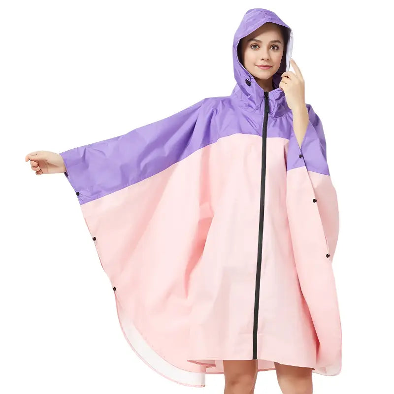 Poncho pluie femme ample