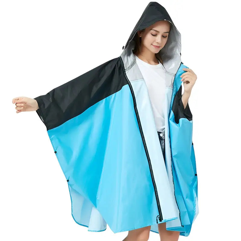 Poncho pluie femme ample