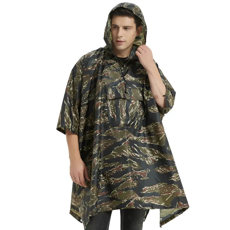 Poncho pluie randonnée