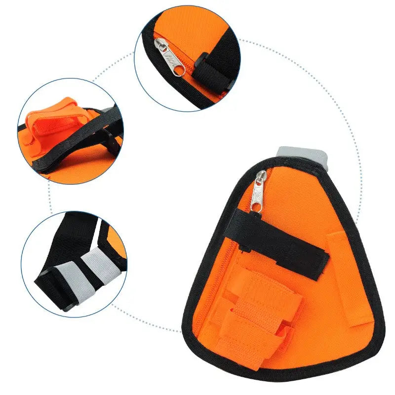 Porte-radio avec fermeture velcro
