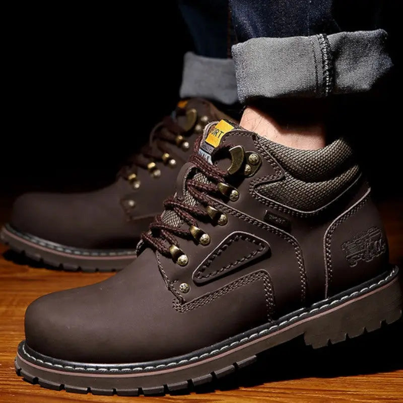 Bottines de Randonnée Homme - Style Rangers