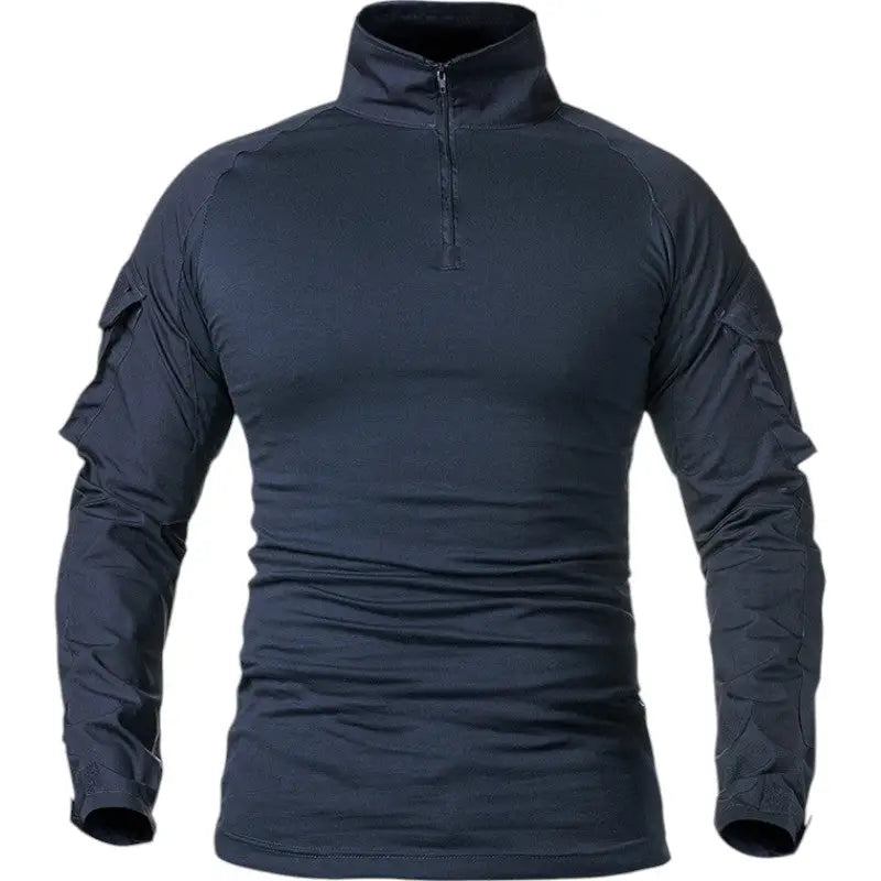 Combat shirt UBAS col montant zippé