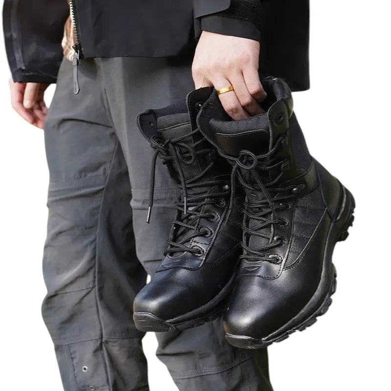 Rangers chaussures à zip latéral