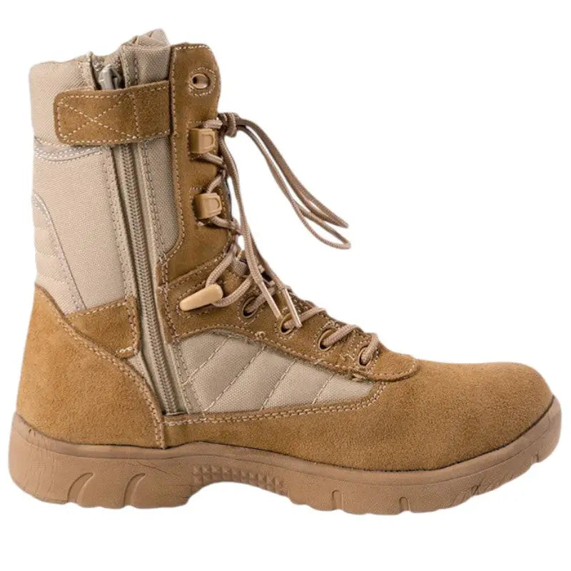 Rangers chaussures à zip latéral