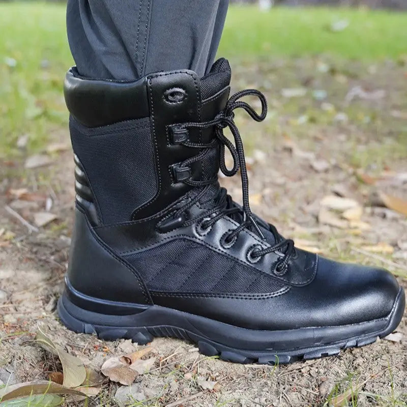 Rangers chaussures à zip latéral