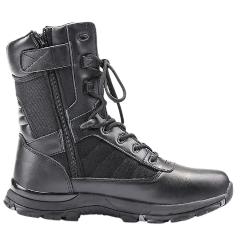 Rangers chaussures à zip latéral