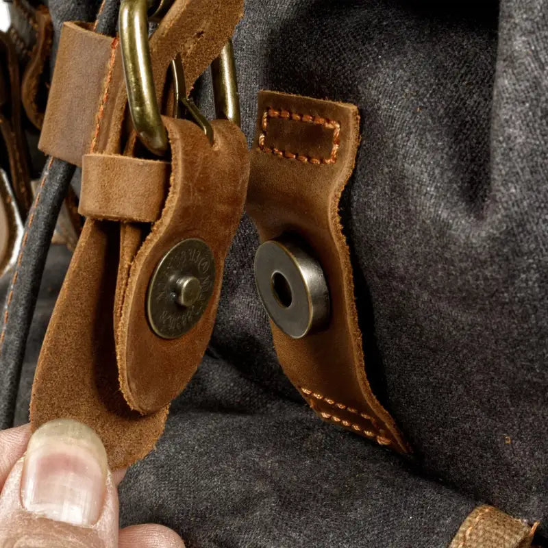 Sac à dos vintage homme militaire