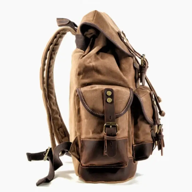 Sac à dos vintage homme militaire