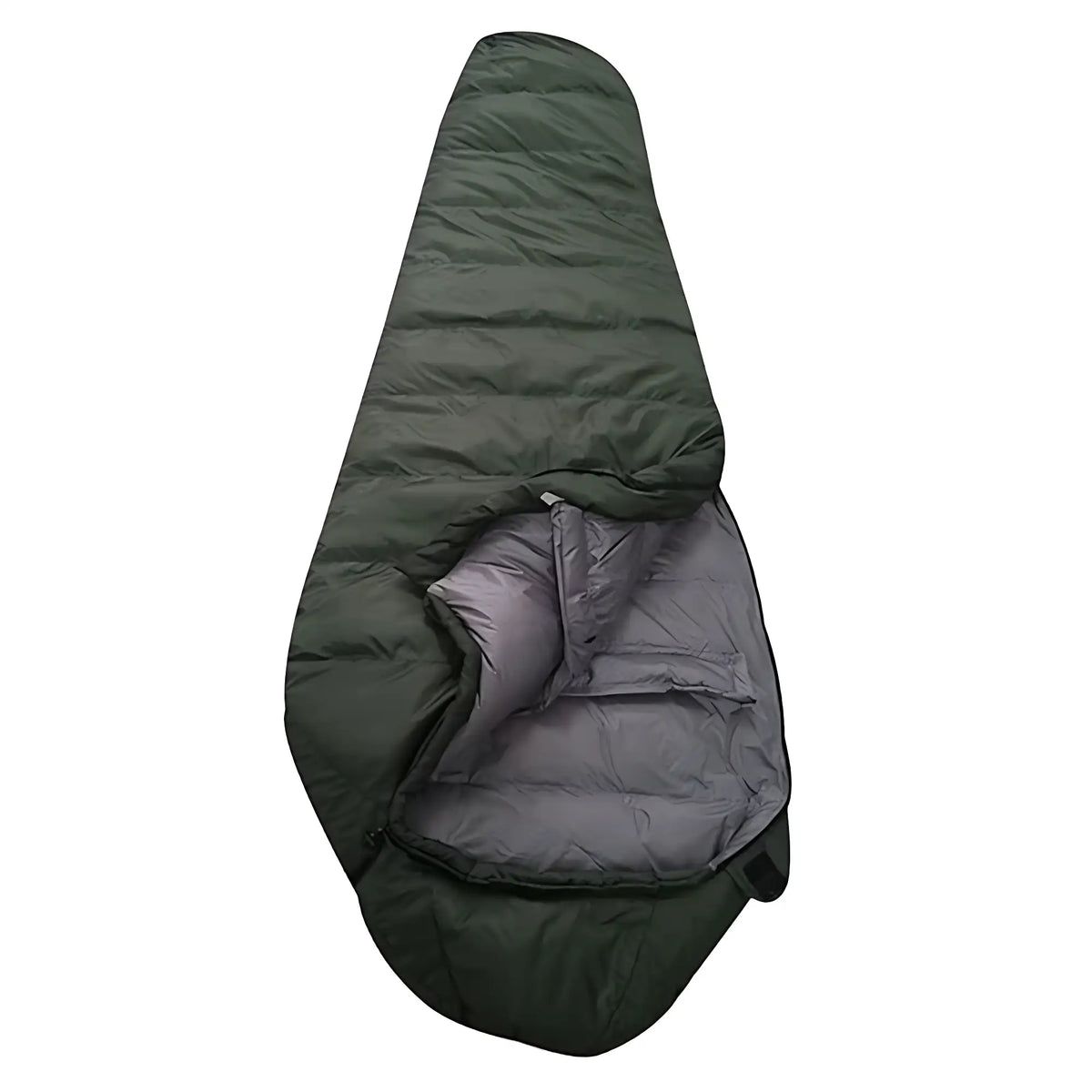 Sac de couchage militaire grand froid en duvet de canard