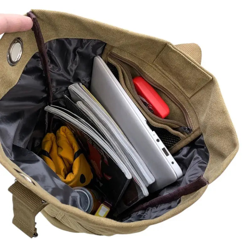 Sac a dos kaki pour homme