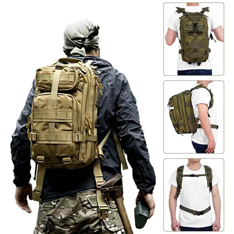 SAC A DOS MILITAIRE - GRANDE CAPACITÉ