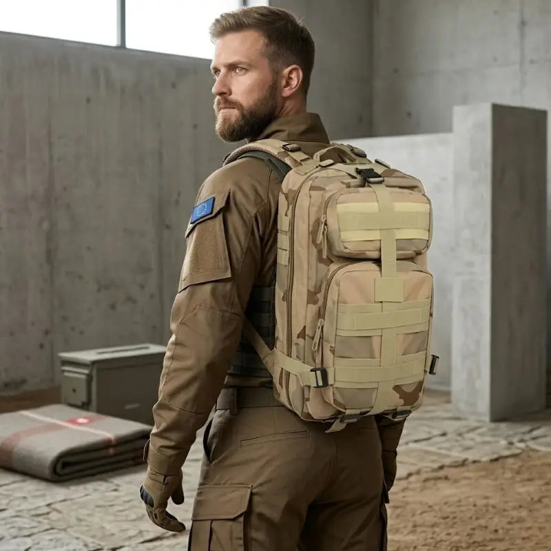 SAC A DOS MILITAIRE - IMPERMÉABLE