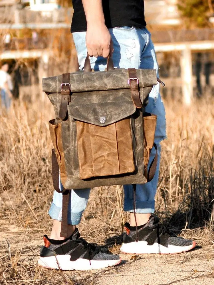 Sac a dos militaire vintage