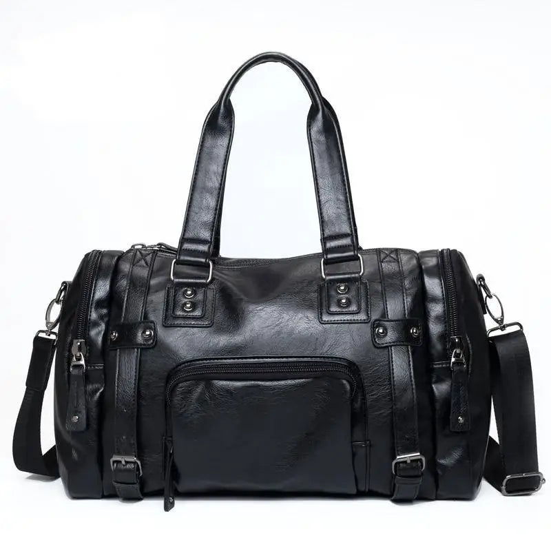SAC MILITAIRE VINTAGE CUIR ARTIFICIEL SUPÉRIEUR