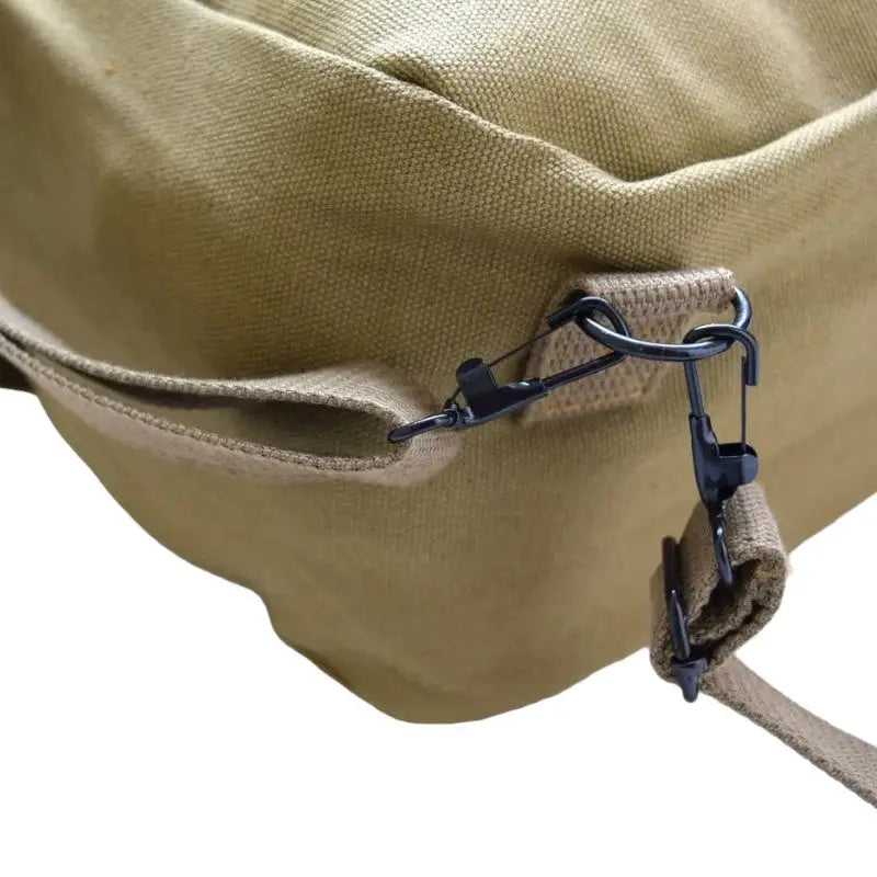 Sac musette militaire en toile de coton