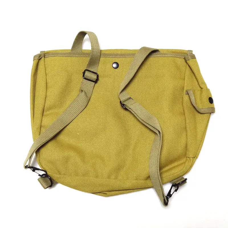 Sac musette militaire en toile de coton
