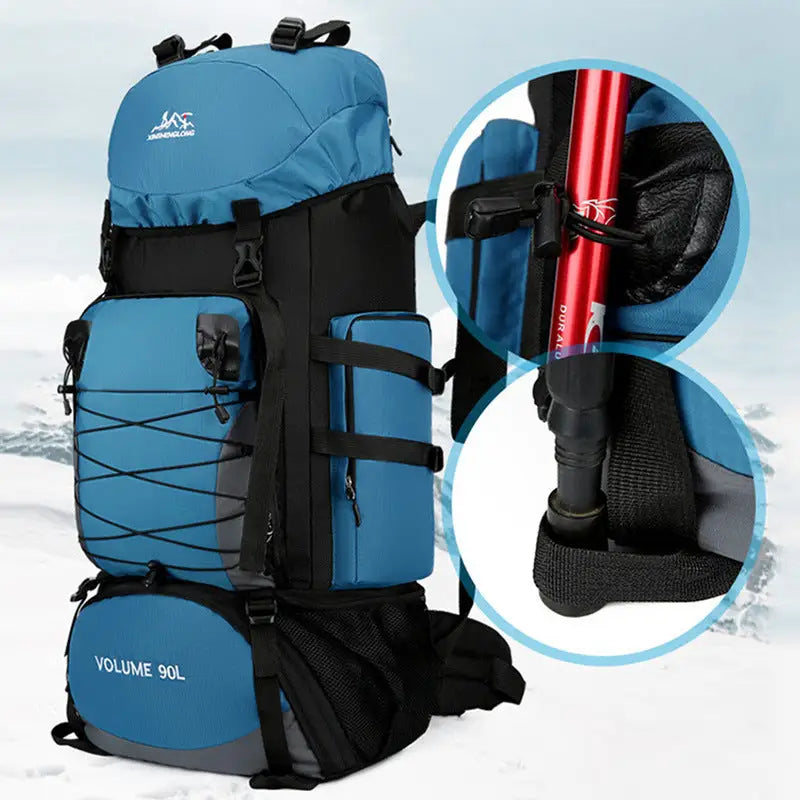 SAC DE VOYAGE MILITAIRE - 90L POUR ESCALADE EN MONTAGNE