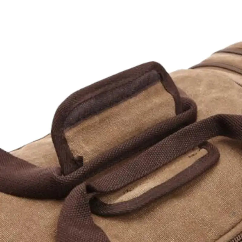 Sac de voyage militaire vintage en toile