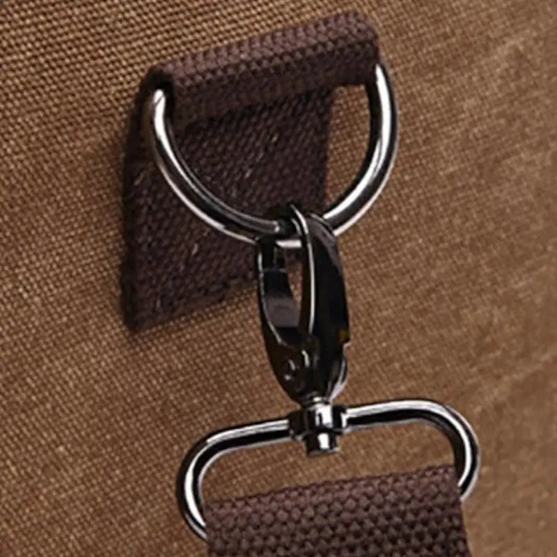 Sac de voyage militaire vintage en toile