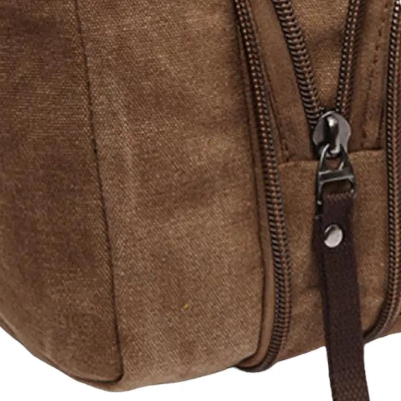 Sac de voyage militaire vintage en toile