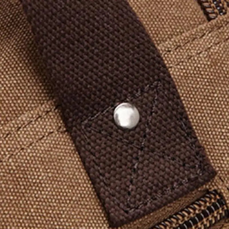 Sac de voyage militaire vintage en toile