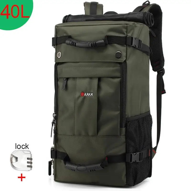 SAC À DOS WATERPROOF 50L - SAC DE VOYAGE GRANDE CAPACITÉ