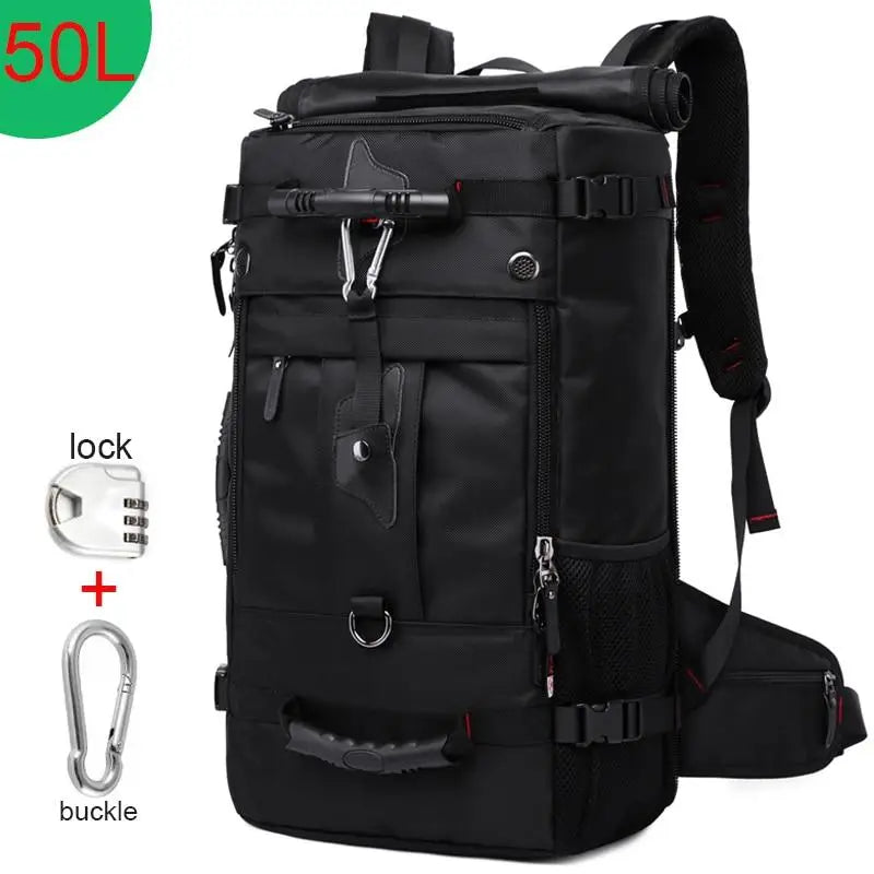 SAC À DOS WATERPROOF 50L - SAC DE VOYAGE GRANDE CAPACITÉ