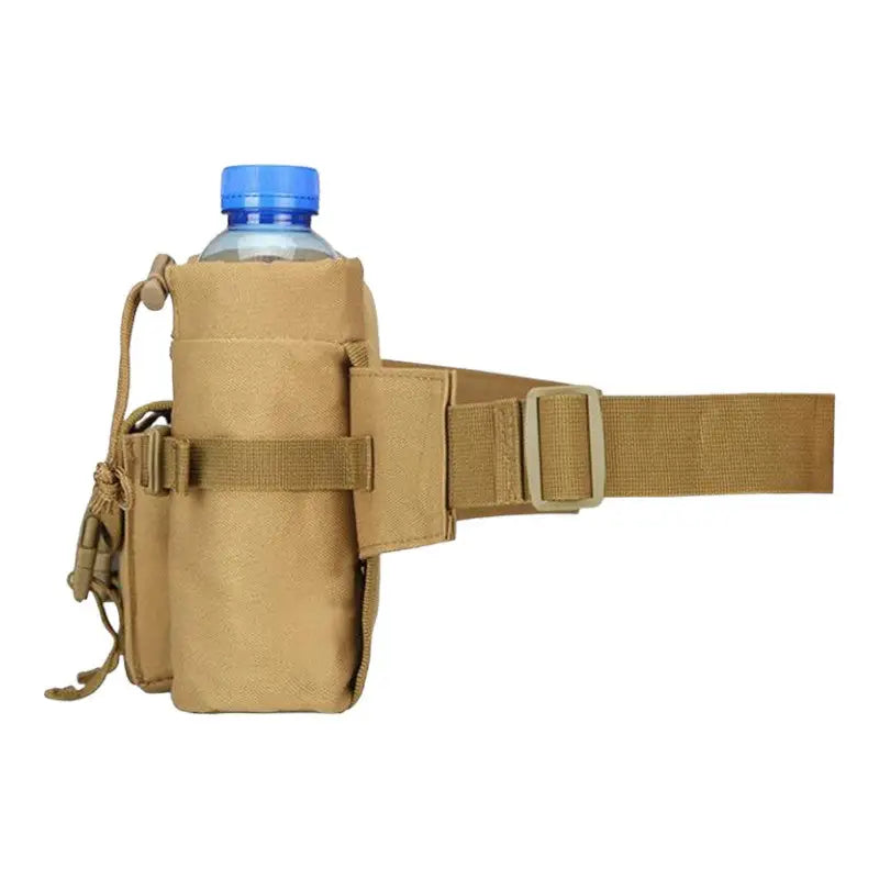 Sacoche de ceinture militaire avec compartiment gourde
