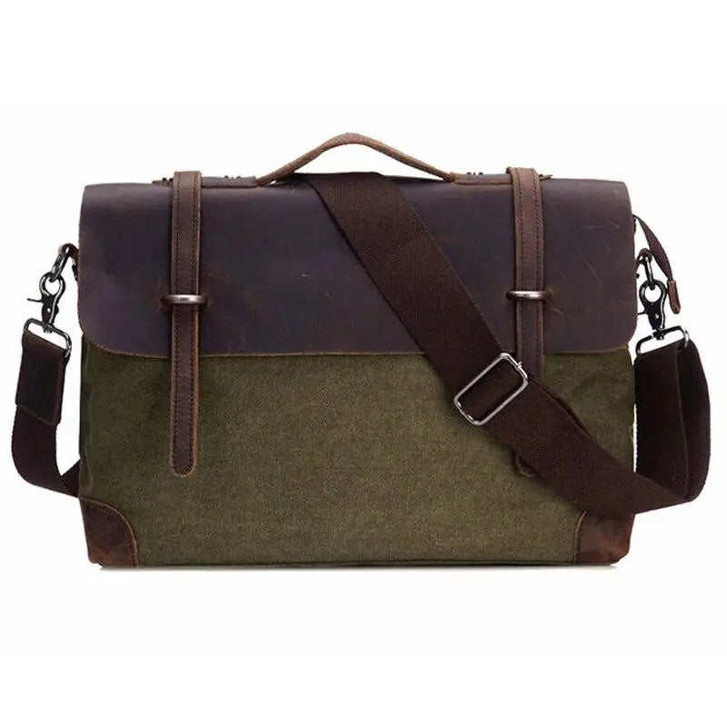 Sacoche militaire cuir