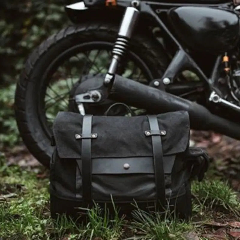 Sacoche moto militaire