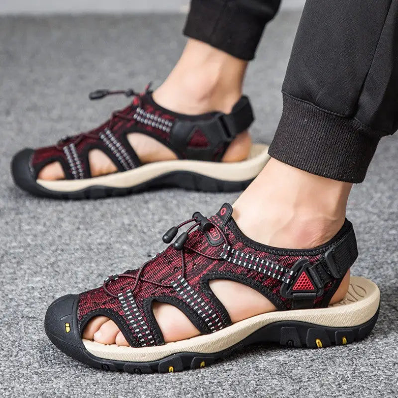 Sandales fermées randonnée homme