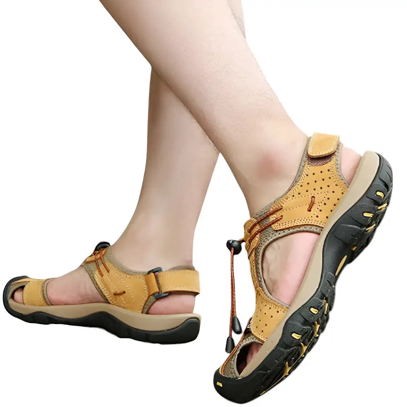 Sandales homme look randonnée