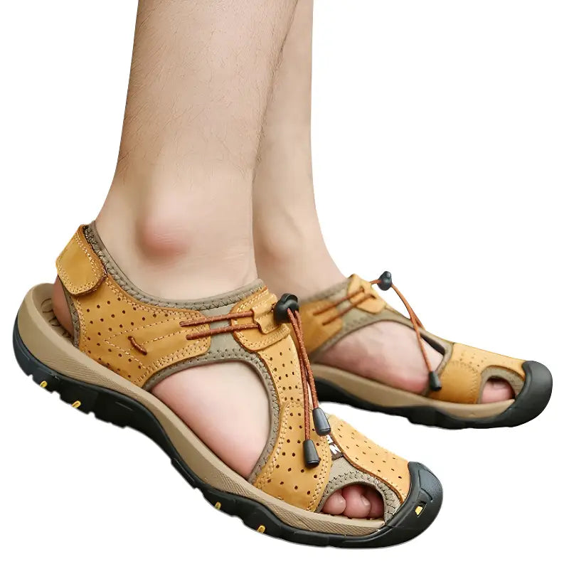 Sandales homme look randonnée